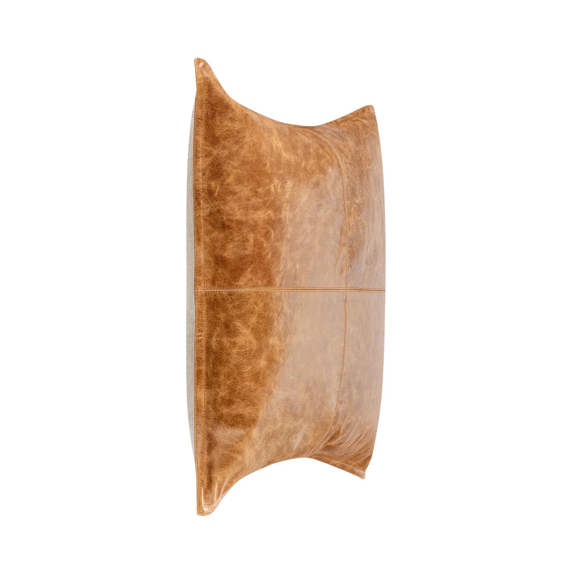 SLD Dumont Leather Pillow | Chestnut