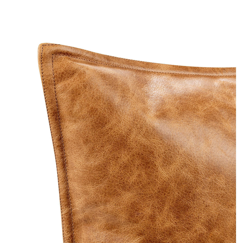 SLD Dumont Leather Pillow | Chestnut