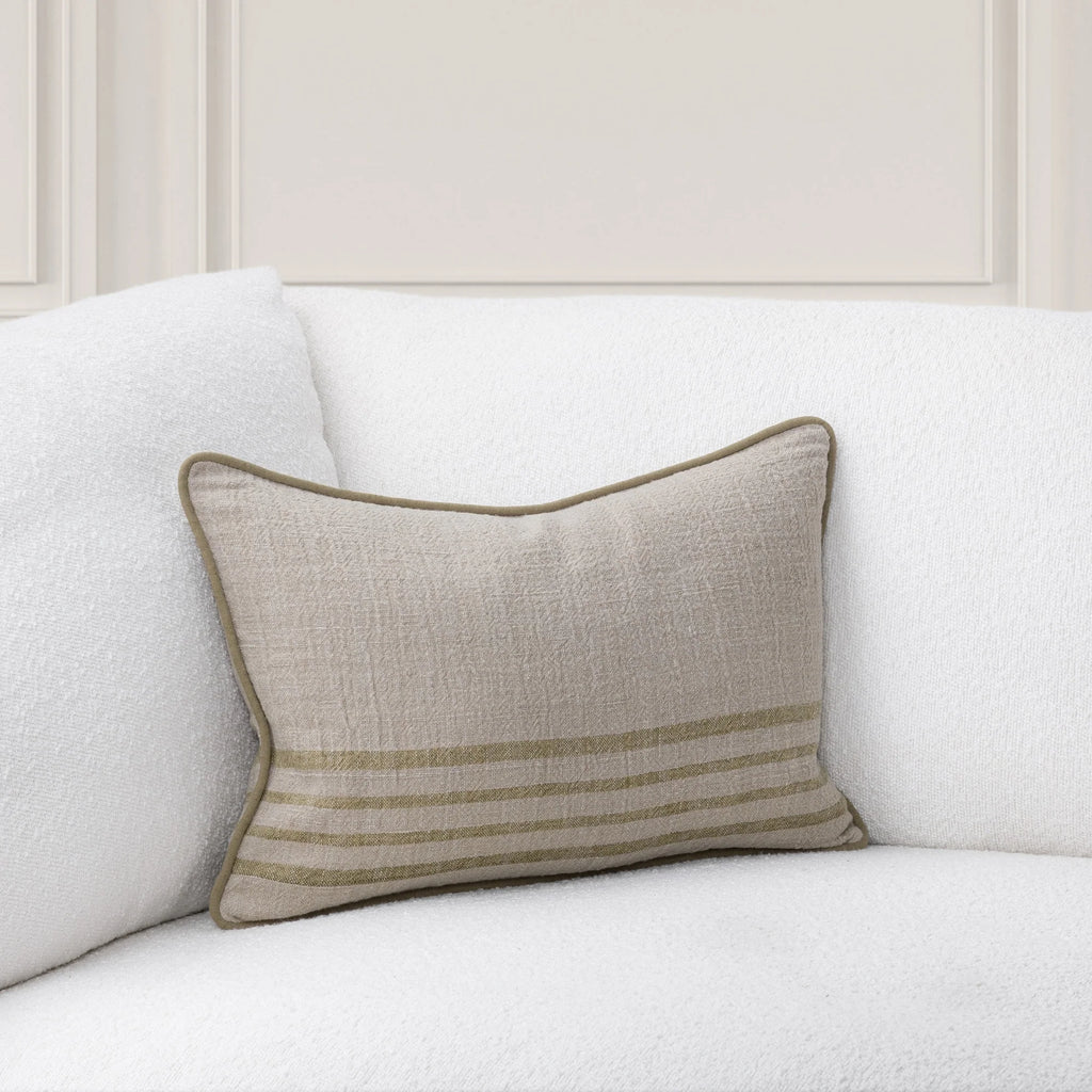 VC Newport Throw Pillow | Olive Green