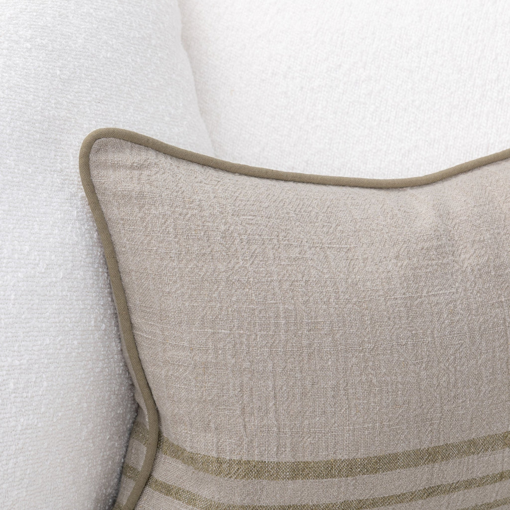 VC Newport Throw Pillow | Olive Green