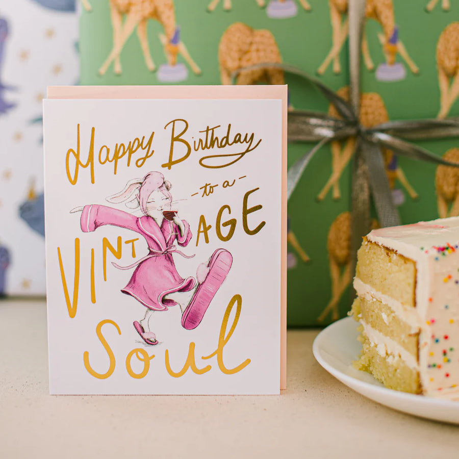 Greeting Card | Vintage Soul Birthday