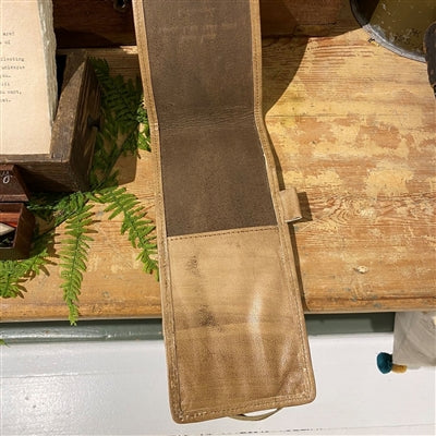 Leather Skinny Notepad Cover