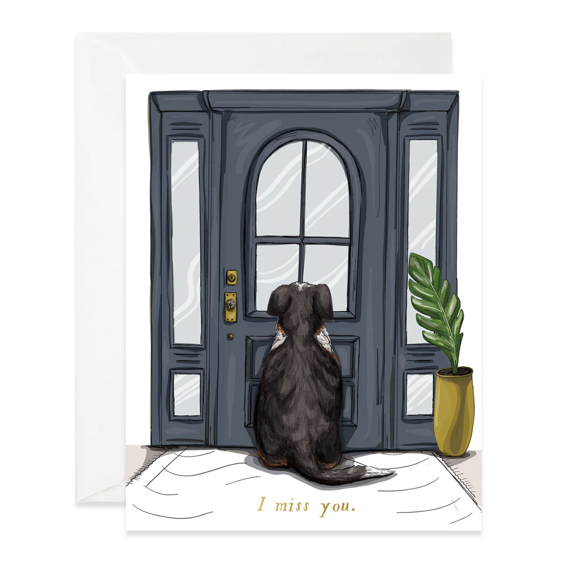 Greeting Card | Doggie Miss You
