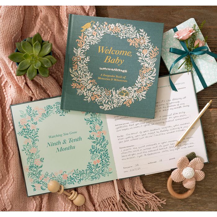 Welcome, Baby | A Place to Capture Every Miracle and Milestone of Baby’s First Year