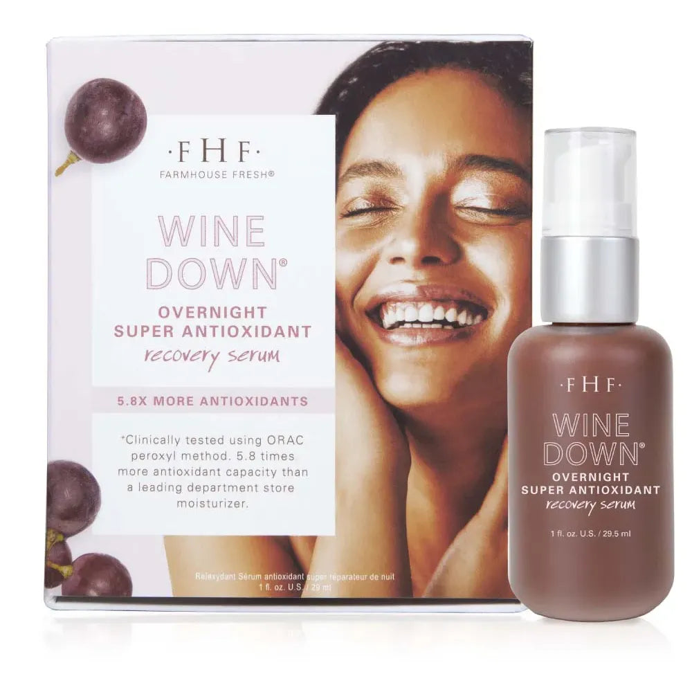 Wine Down® Overnight Super Antioxidant Recovery Serum