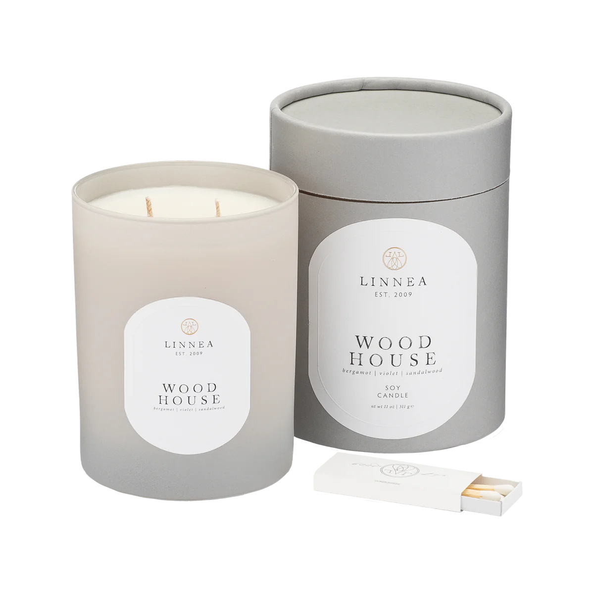 Linnea Candles 2 Wick Candles |  Core Collection
