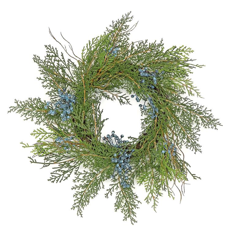 Cedar & Berry Table Wreath