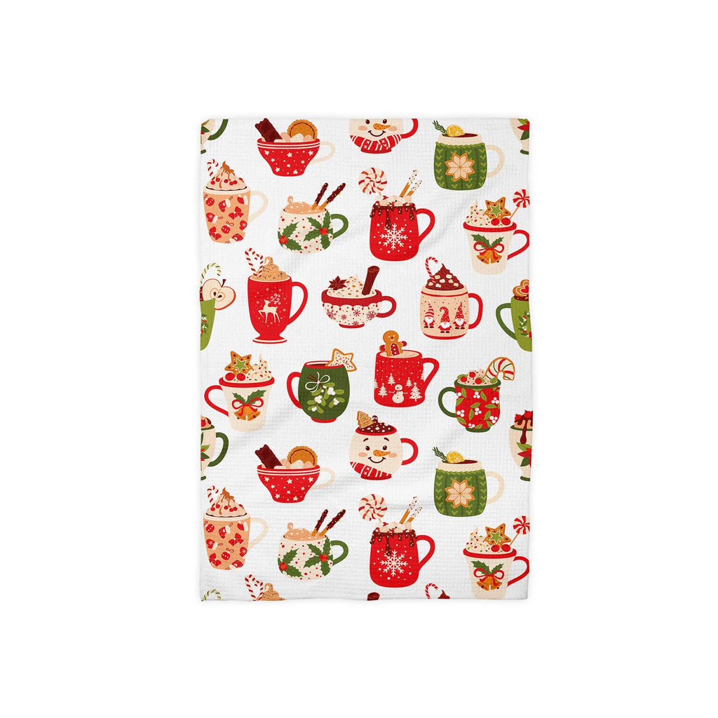 Kitchen Towel | Christmas Cocoa Mugs