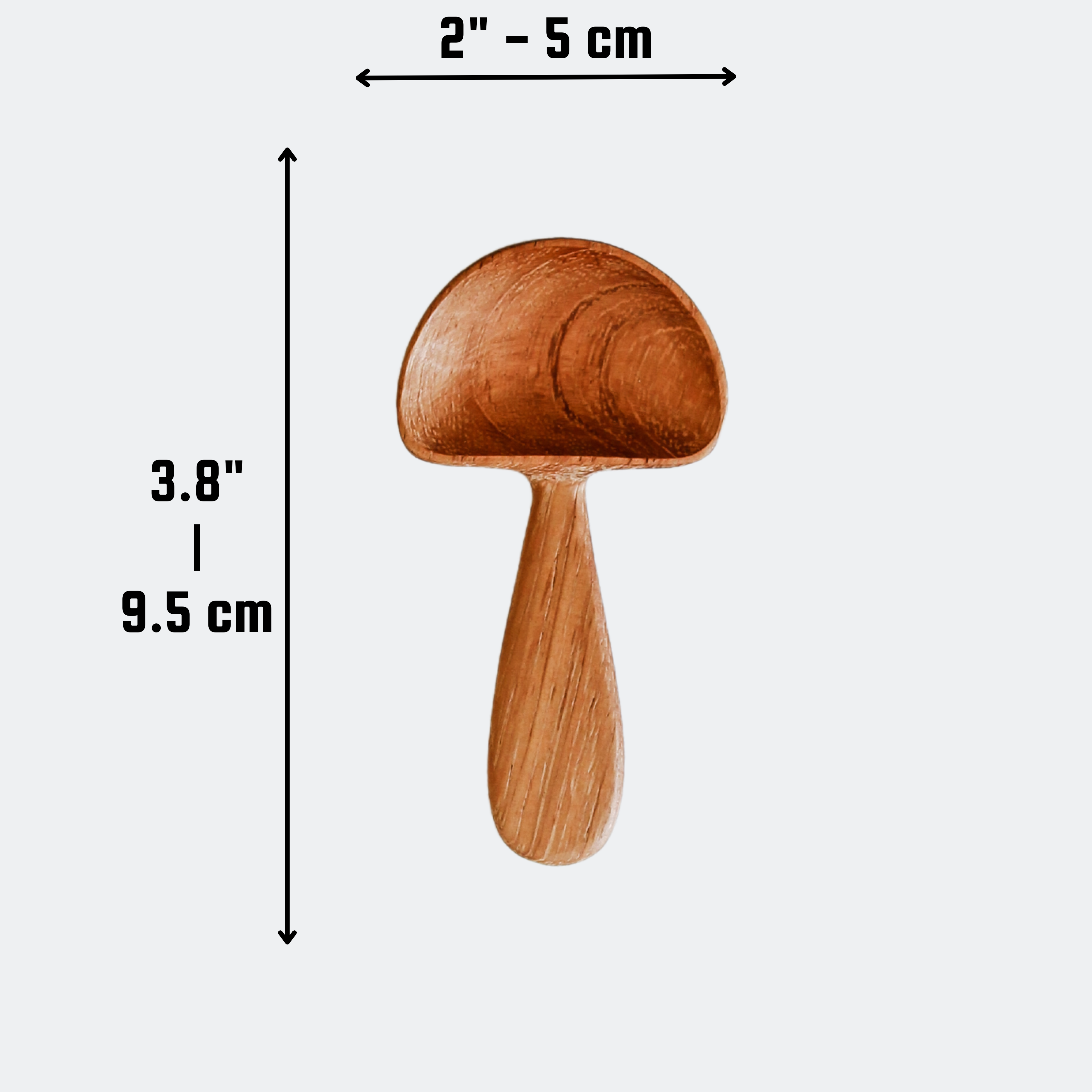 Wooden Mushroom Spoon/Scoop