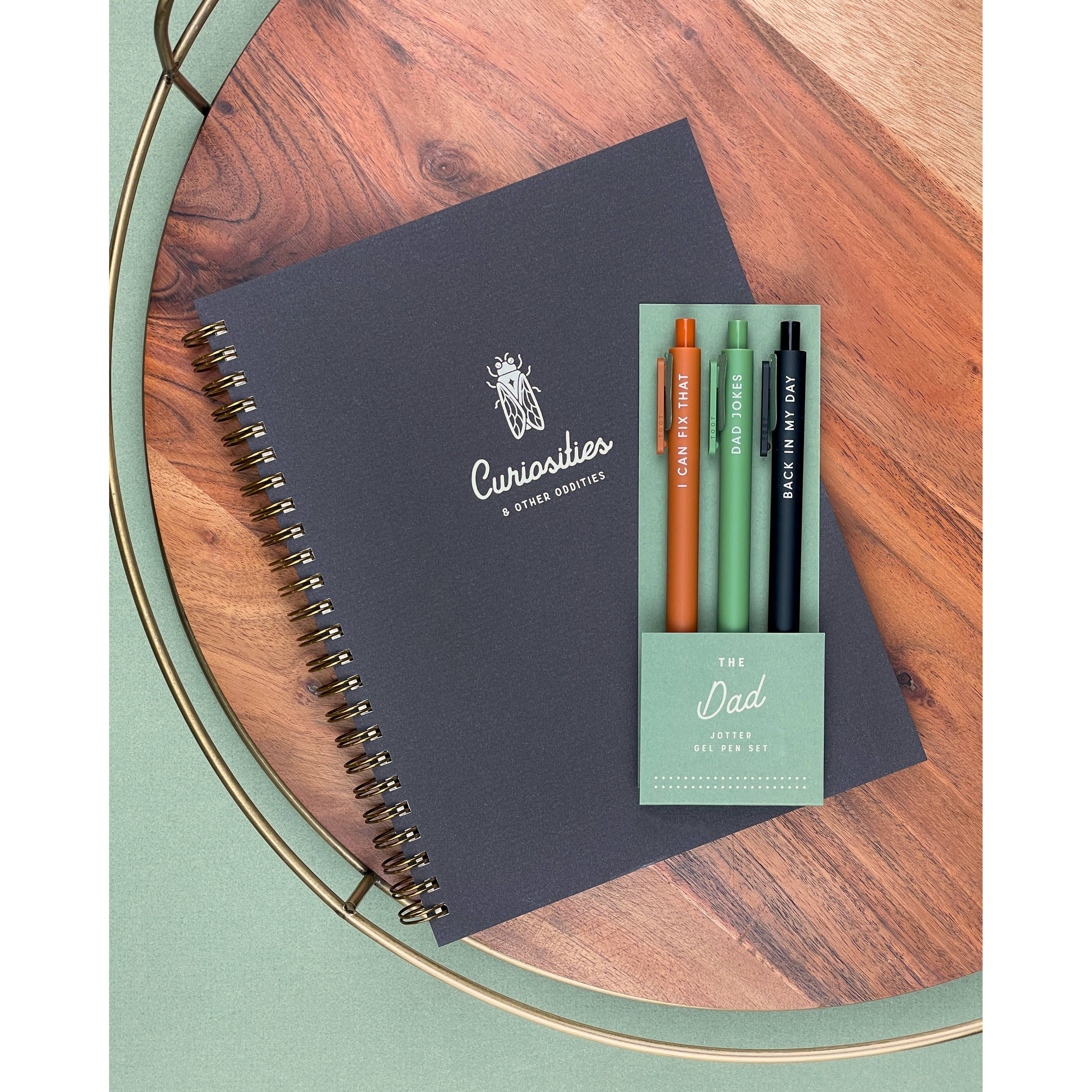 S/3 Gel Pens | Dad Jotter Set