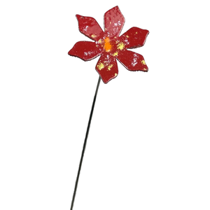 Copper Enamel Flower | Medium