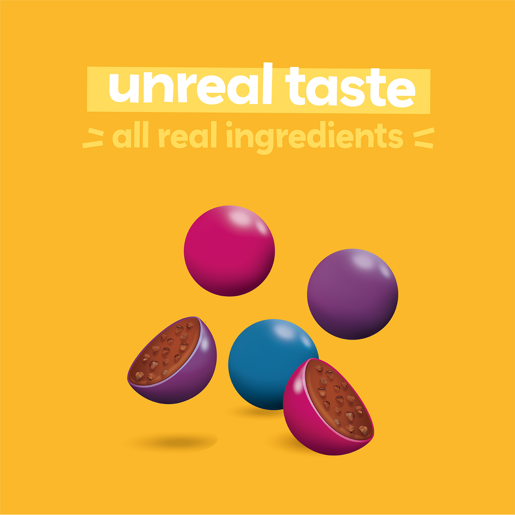 UNREAL - Dark Chocolate Crispy Quinoa Gems - 6 Bag Case