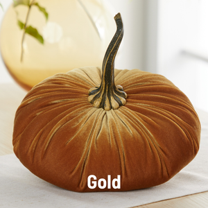 Velvet Pumpkin | Extra Large - Gold