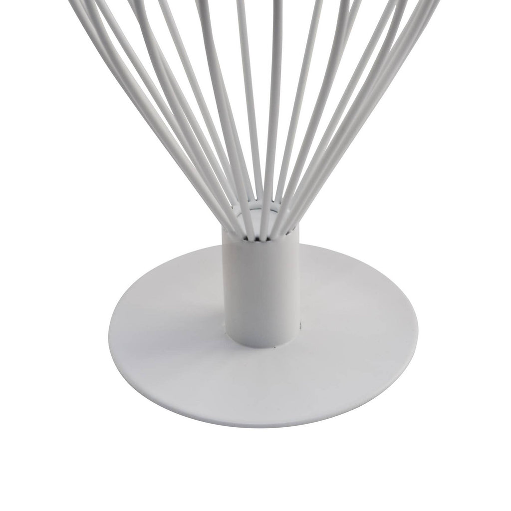 S/2 Balloon Wire Hat Stands | Gold