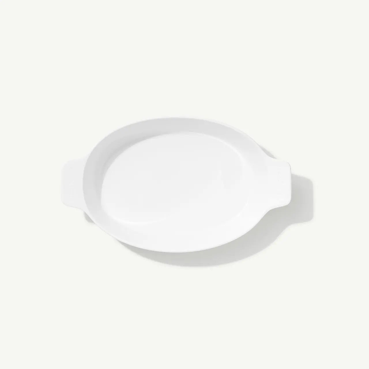 Oval Gratin Dish | White