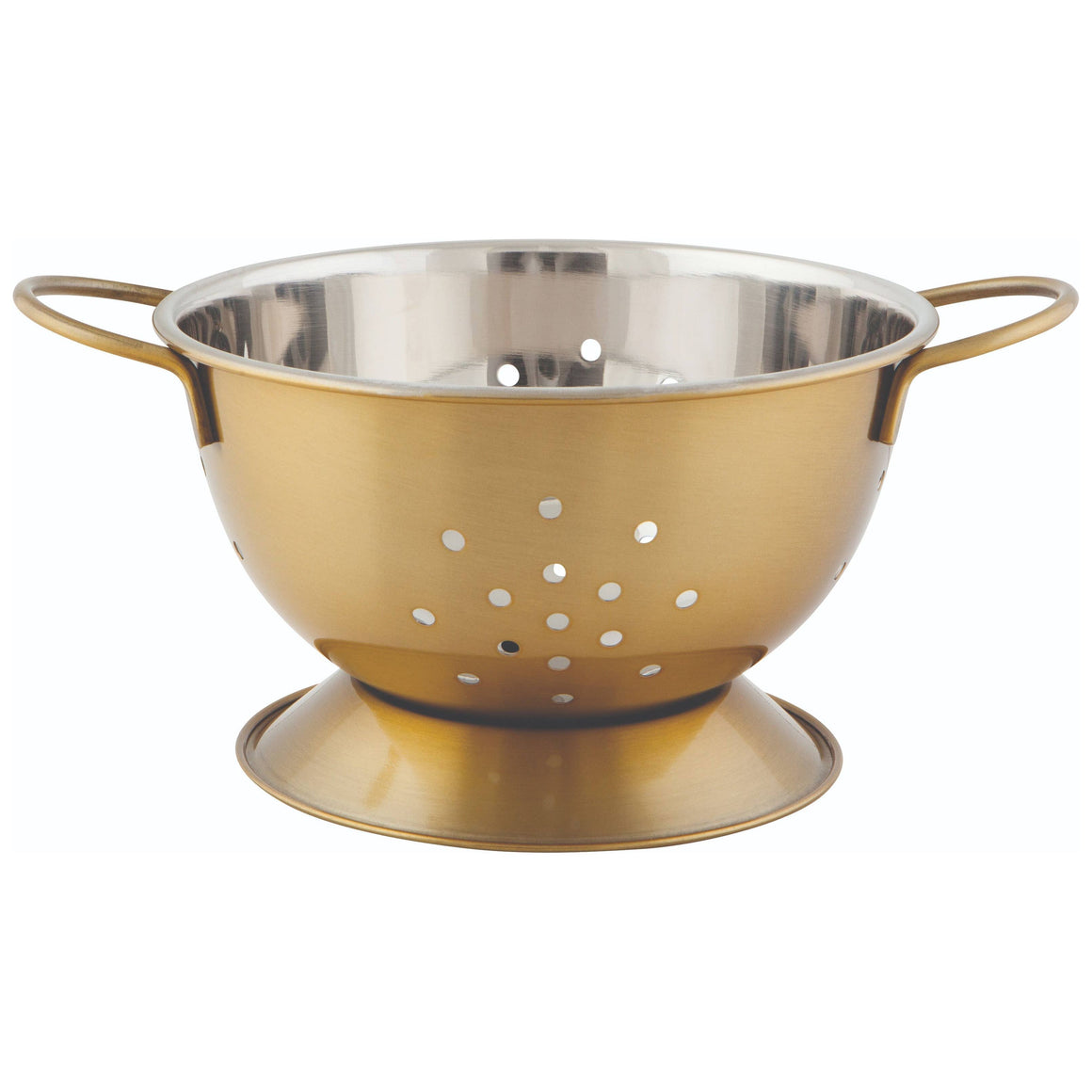 Stainless Steel Colander- Small | Gold