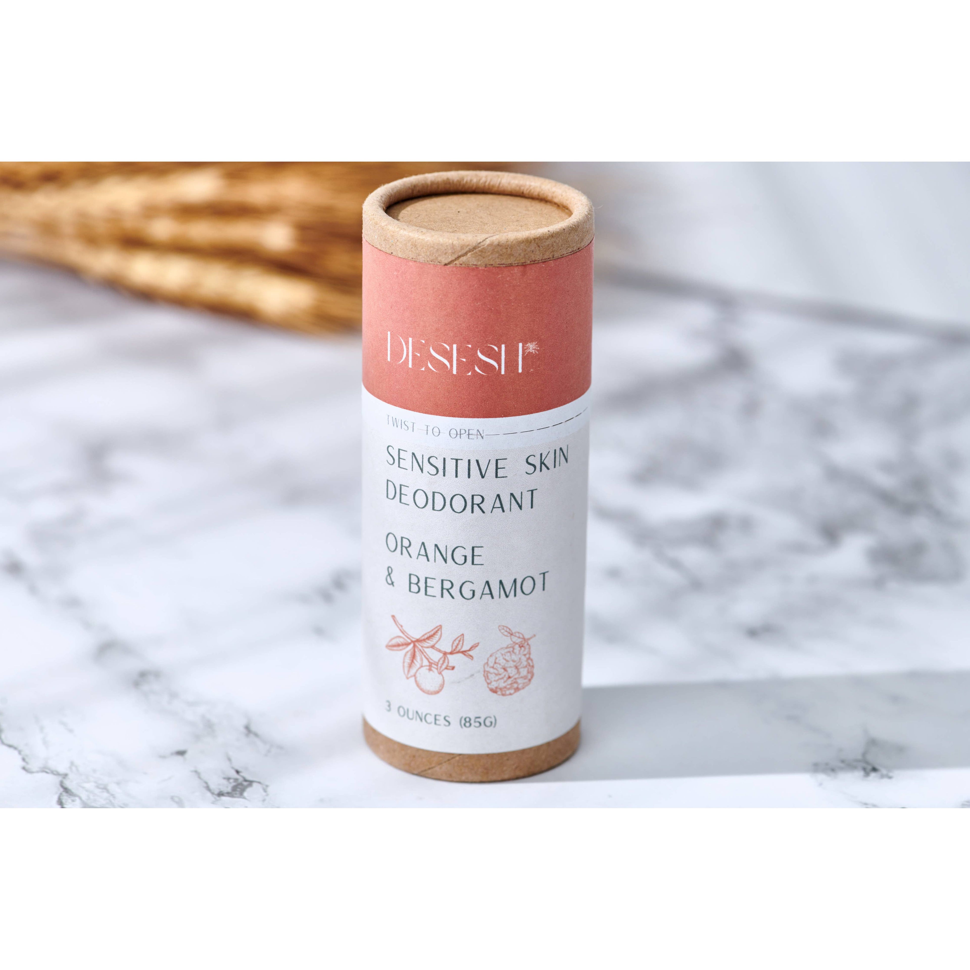 Natural Sensitive Deodorant | Orange & Bergamot
