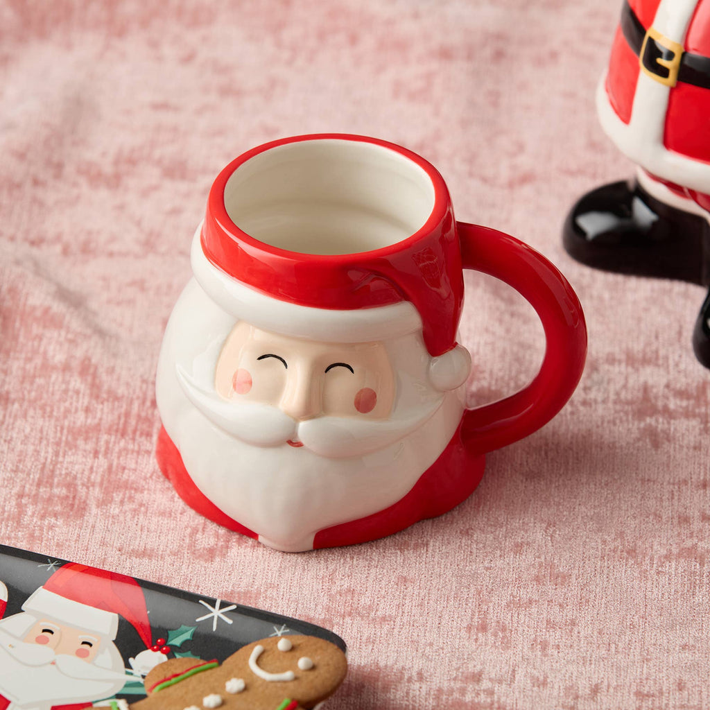 Christmas Whimsy | Santa 3-D Mug