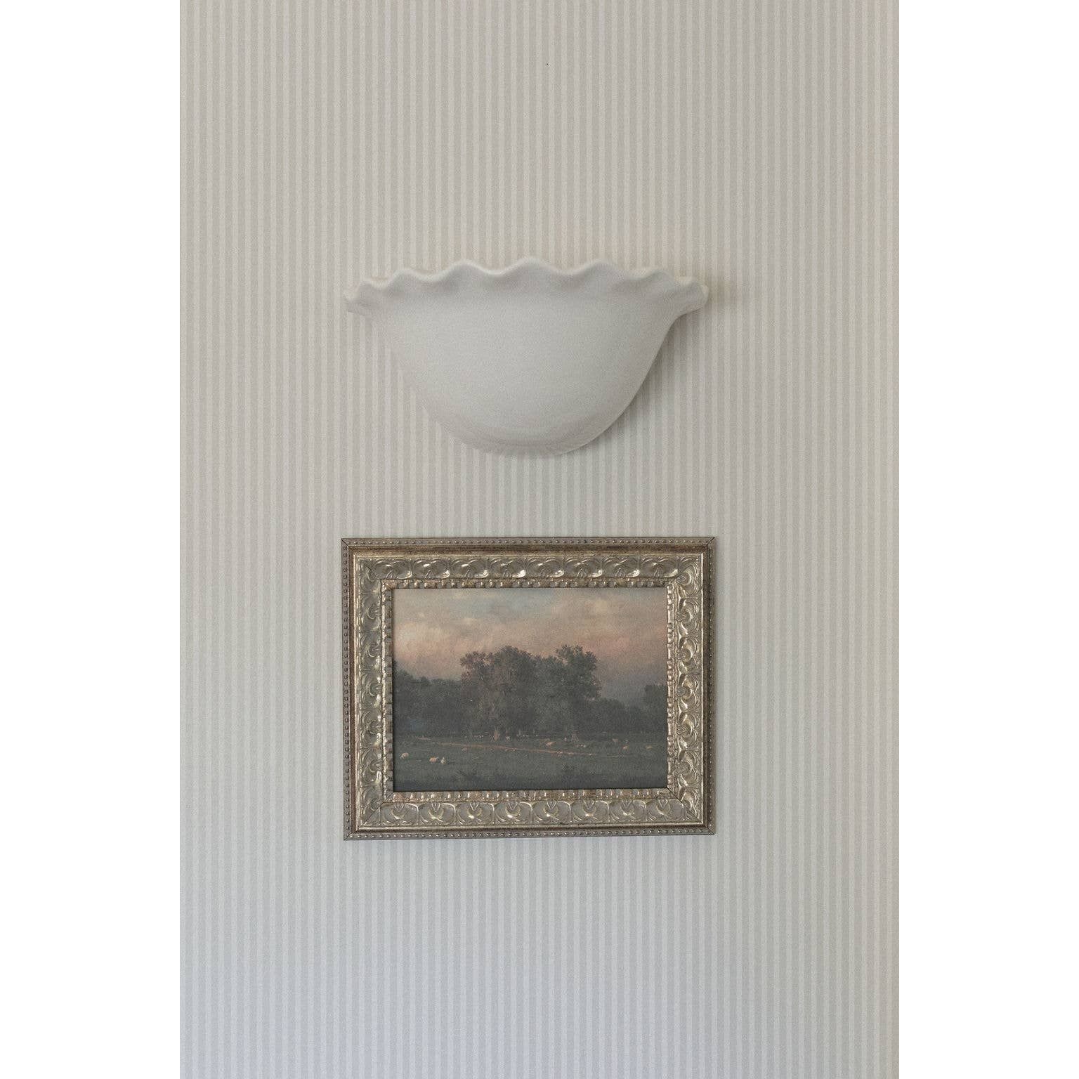 Framed Antique Art | Sheep Farm - 7x5