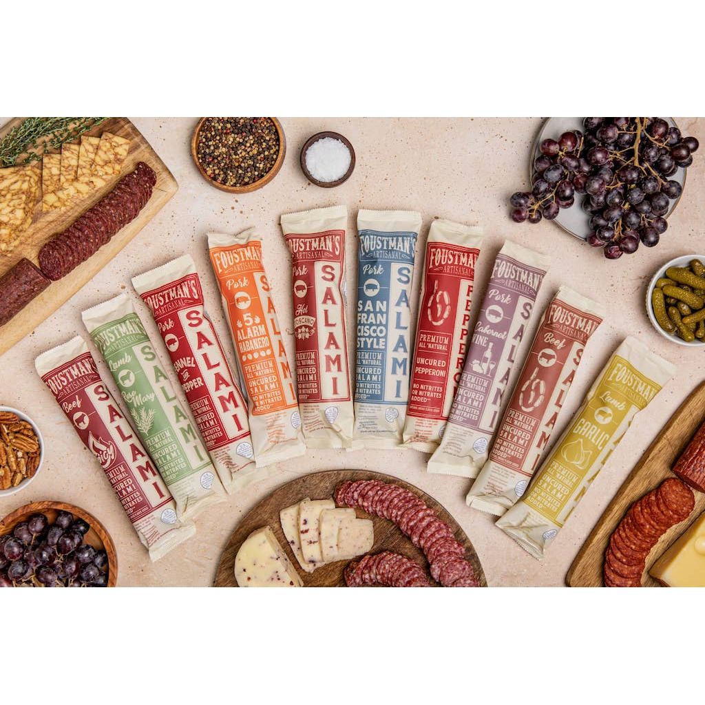 Foustman’s Artisanal Uncured Beef Salami