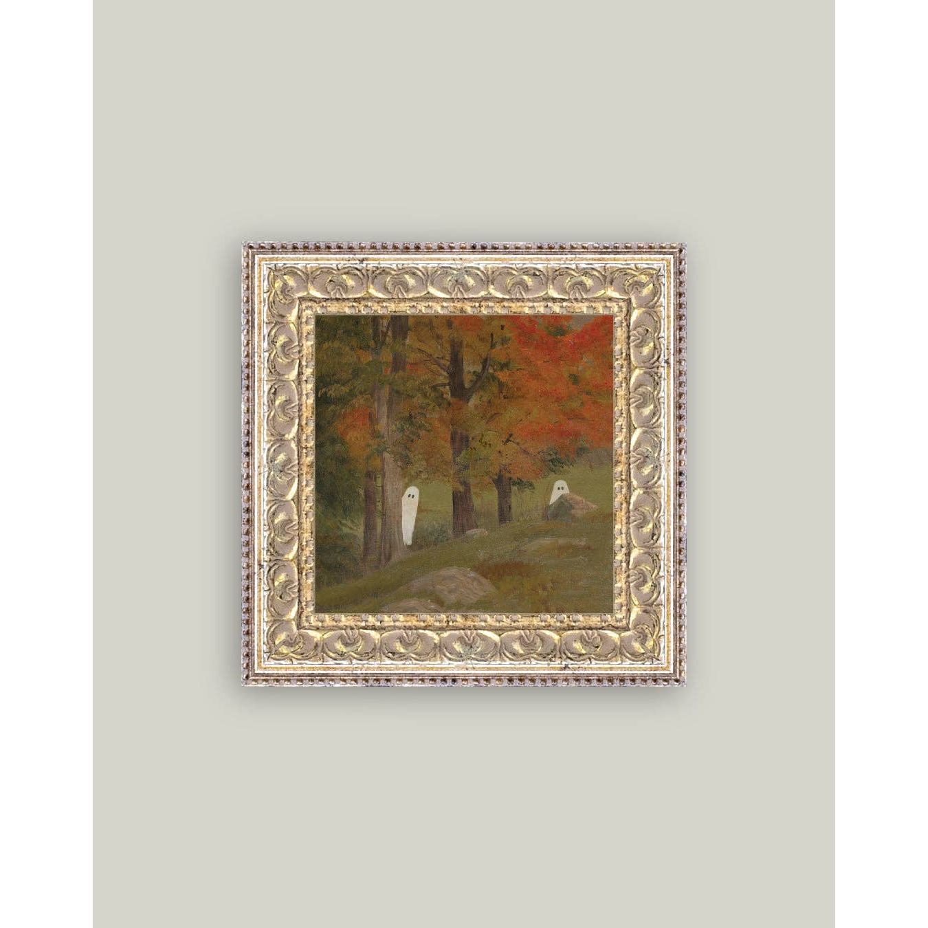 Silent Night Framed Art | 6x6