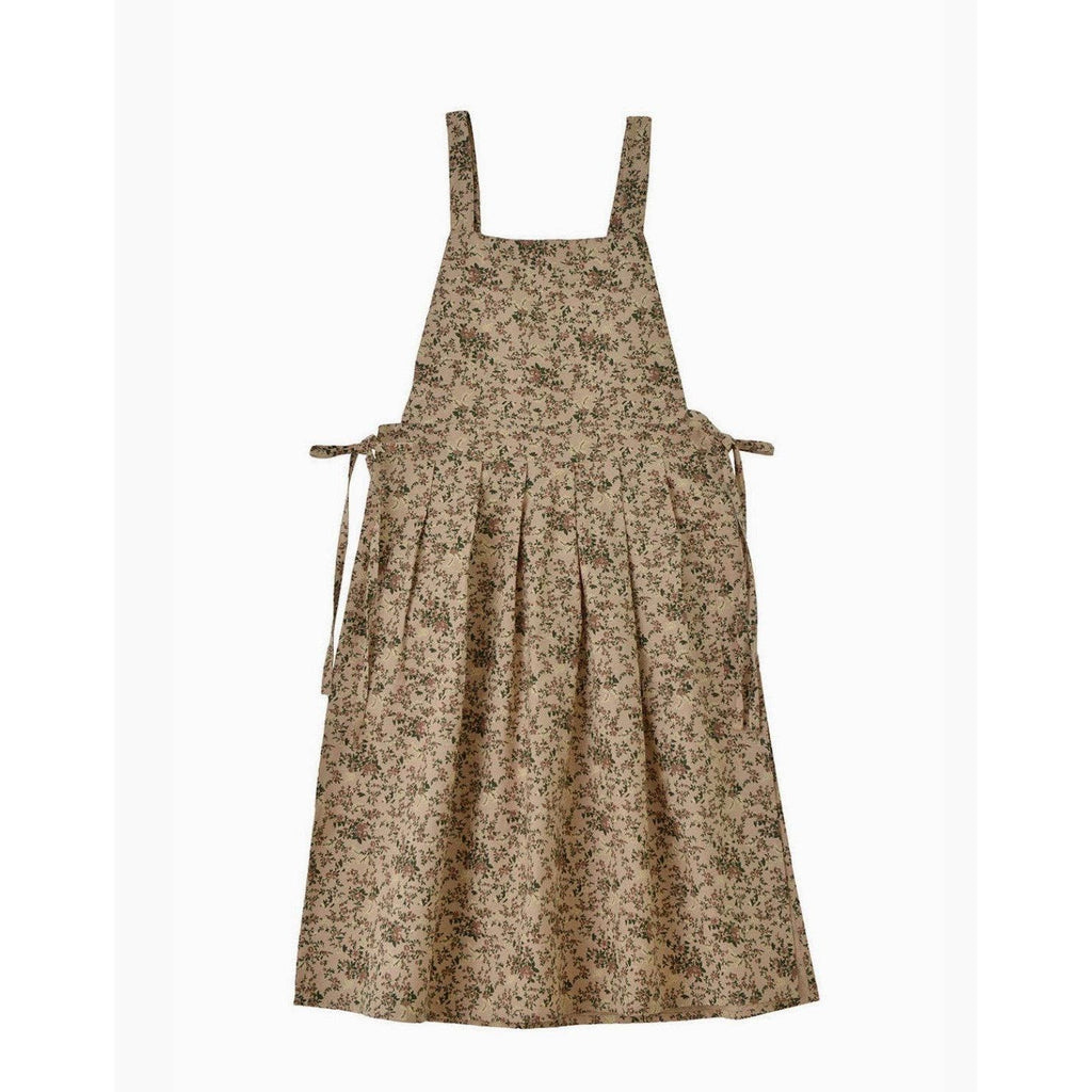 Cotton Flower Apron | White
