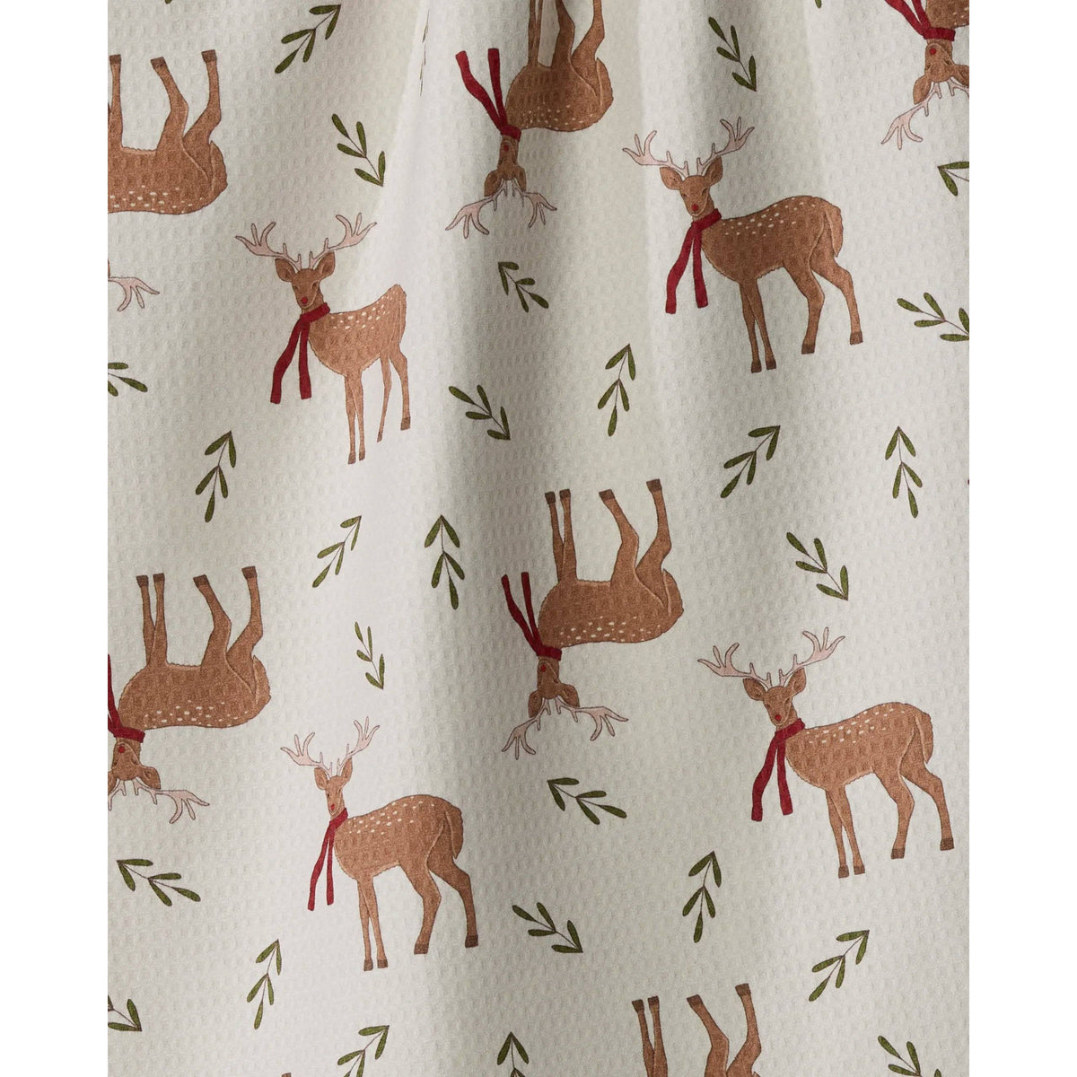 Geometry - Winter Reindeer Luxe Kitchen Towel