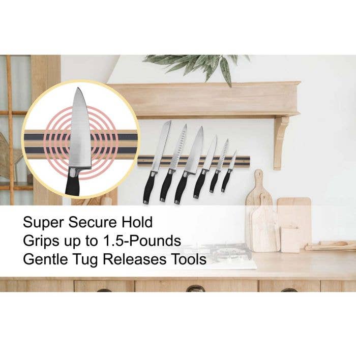 Magnetic Knife & Utensil Holder