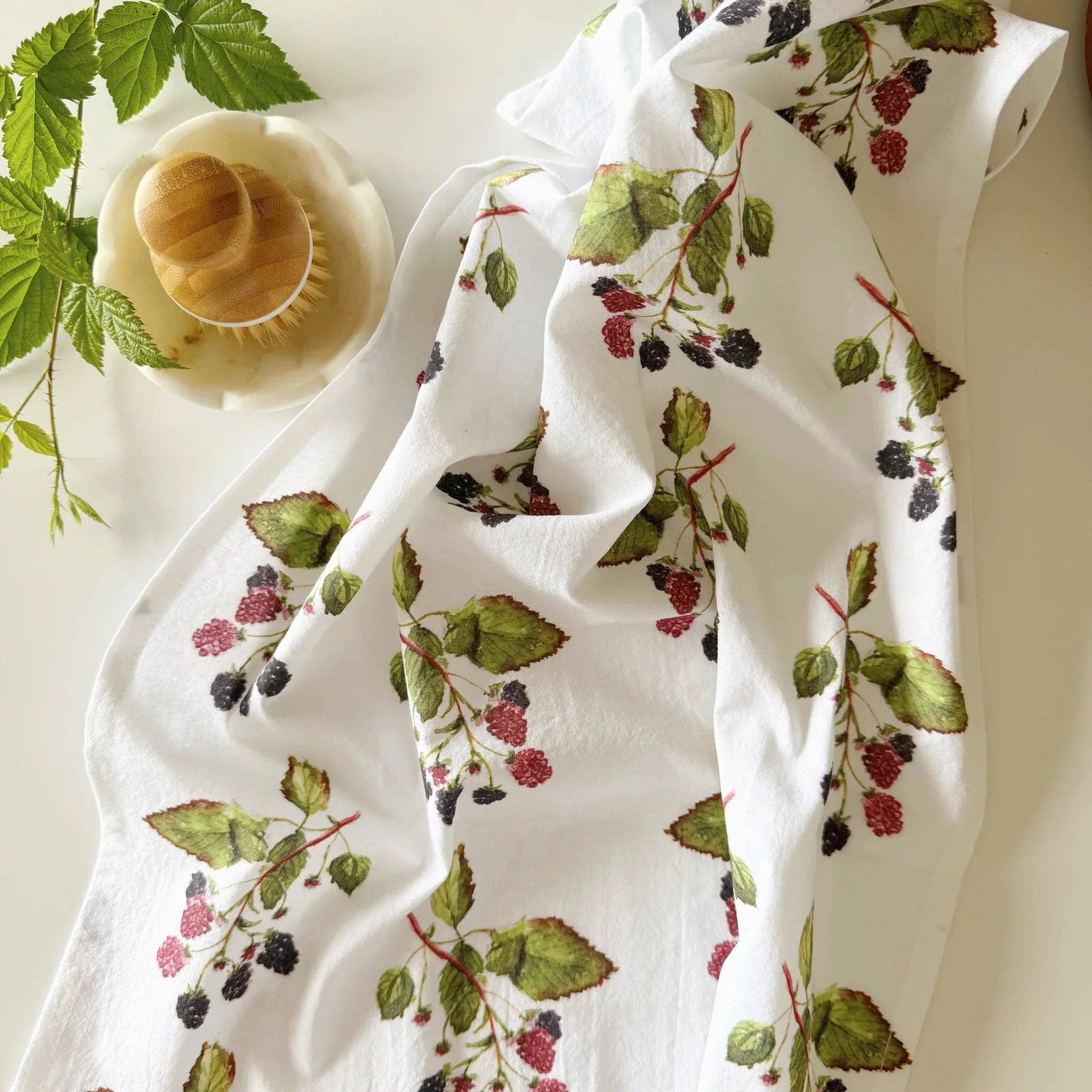 Cotton Flour Sack Tea Towel | 
Blackberry