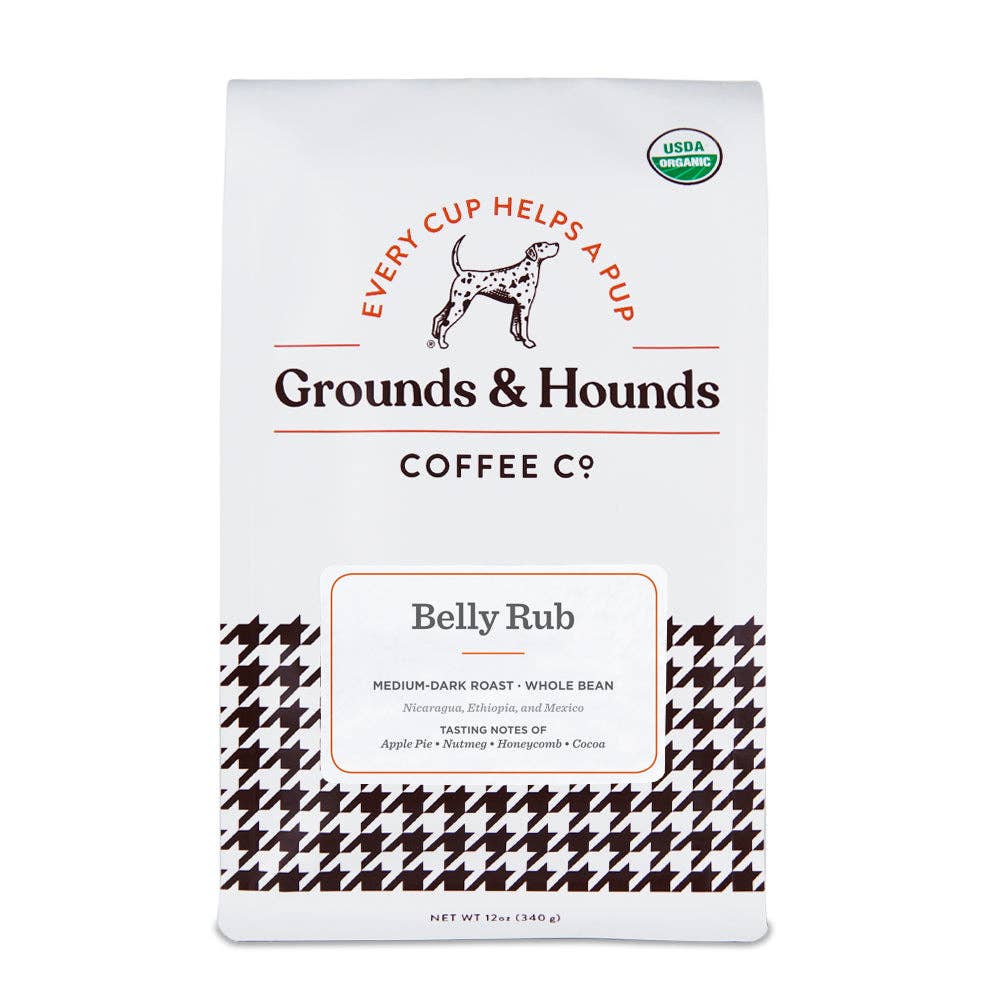 Grounds & Hounds Coffee Co.® Roast Coffee | Belly Rub (Whole Bean)