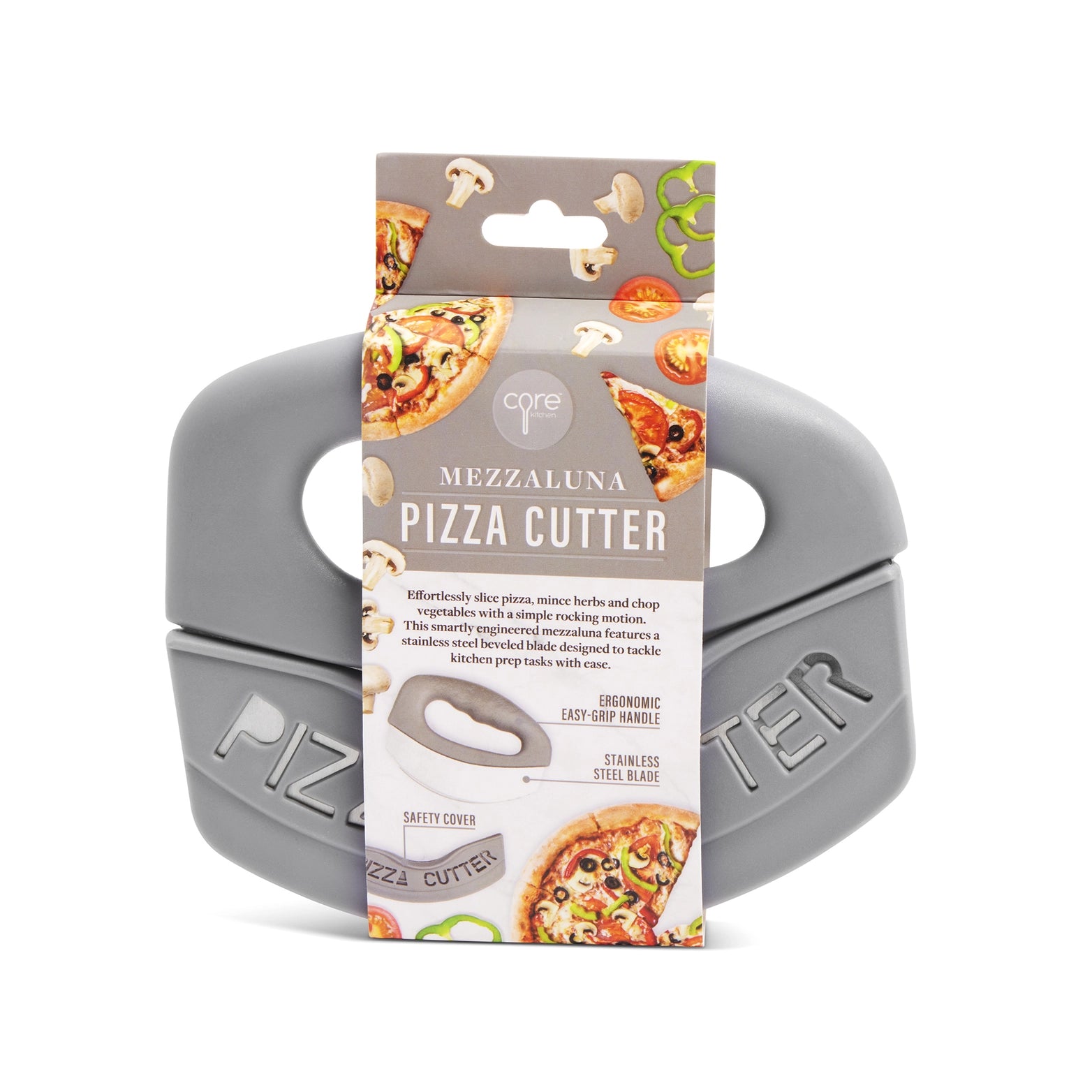 Pizza Cutter & Mezzaluna Chopper | Smoke