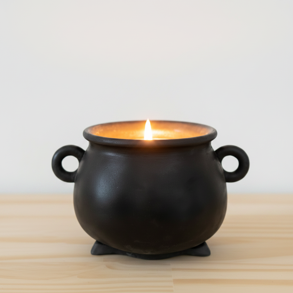 Witches Brew Cauldron Candle