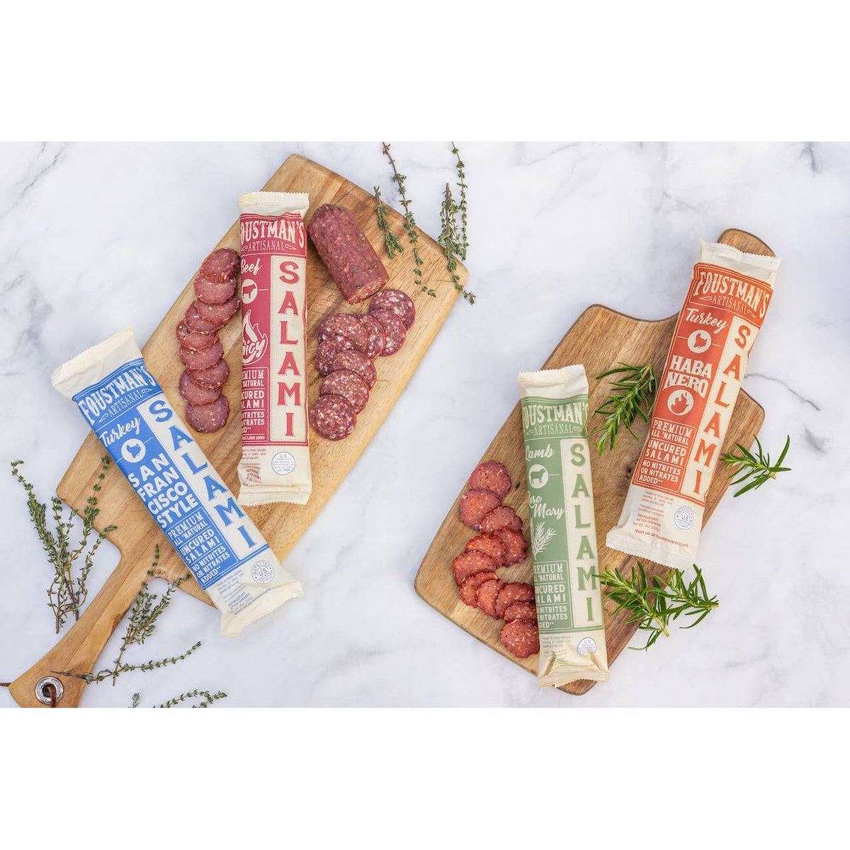 Foustman’s Artisanal Uncured Turkey Salami