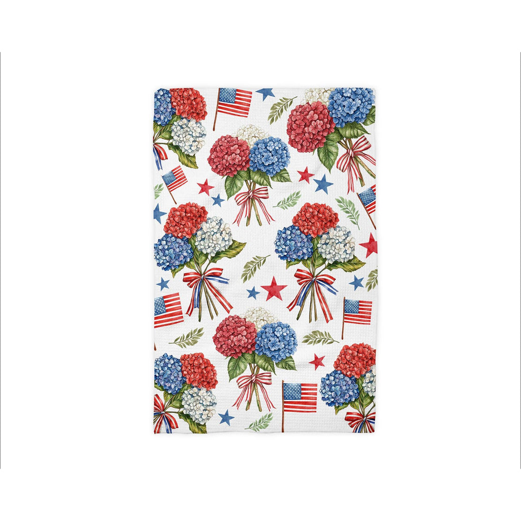 Kitchen Towel | July 4 Hydrangeas