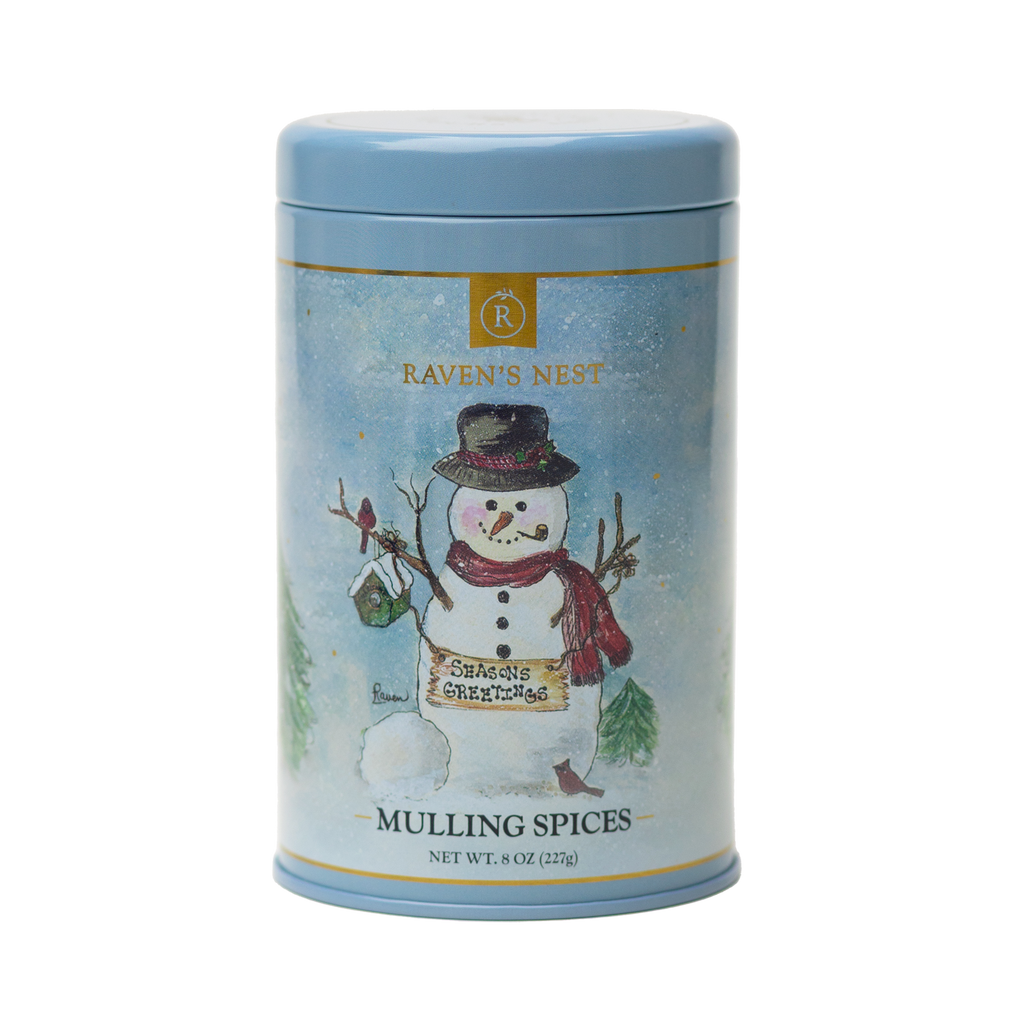 Raven's Nest Gourmet - NEW! Snowman -  Holiday Keepsake Tin