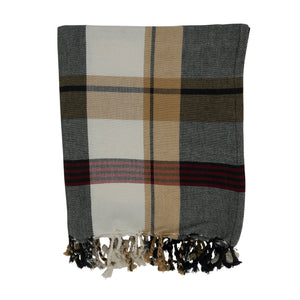 Plaid Throw