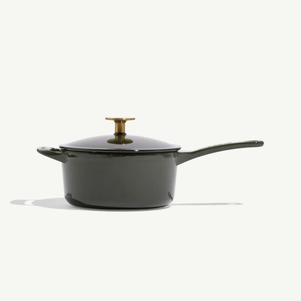 Enameled Cast Iron Saucepan |  2 Qt