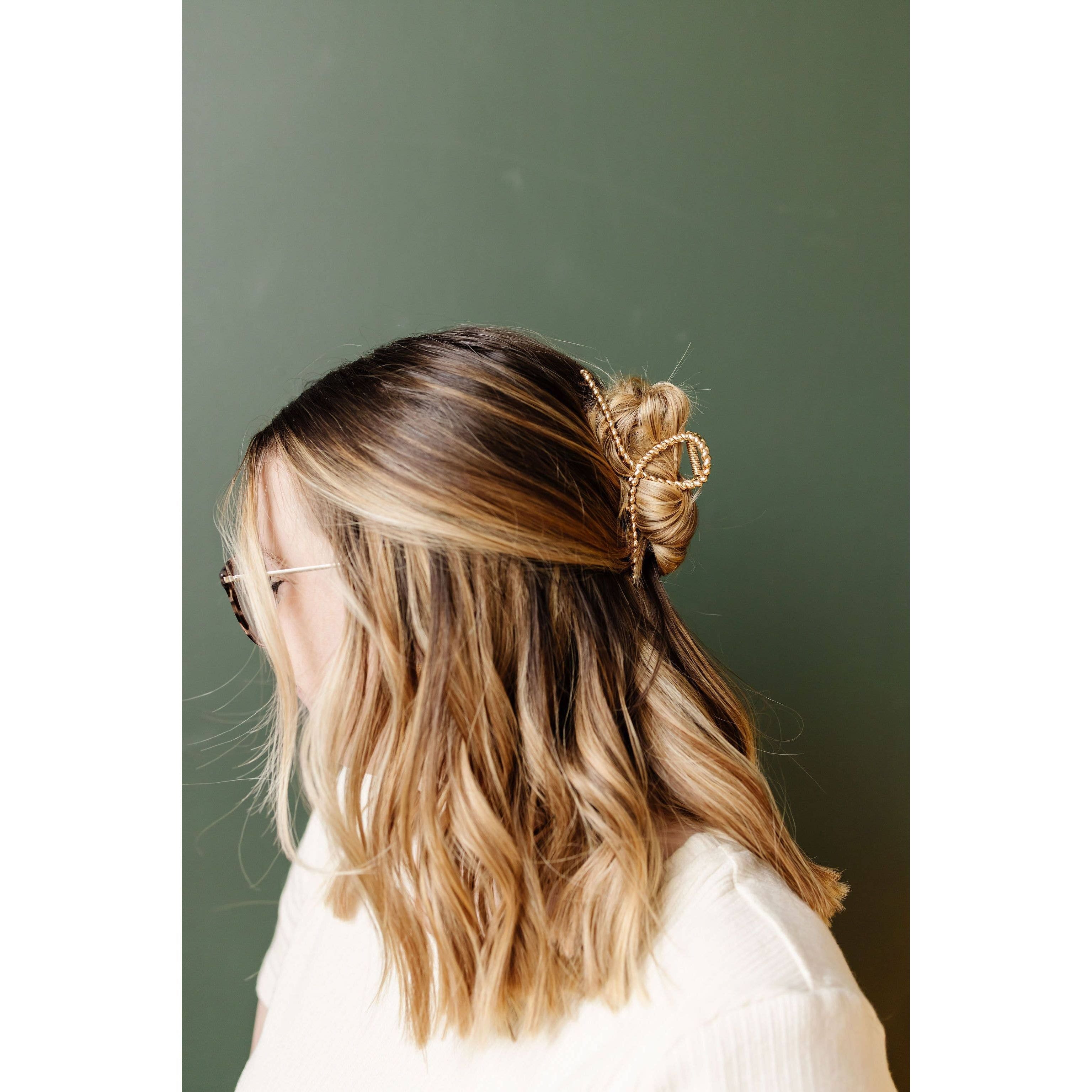Claw Clip | Twisted Gold
