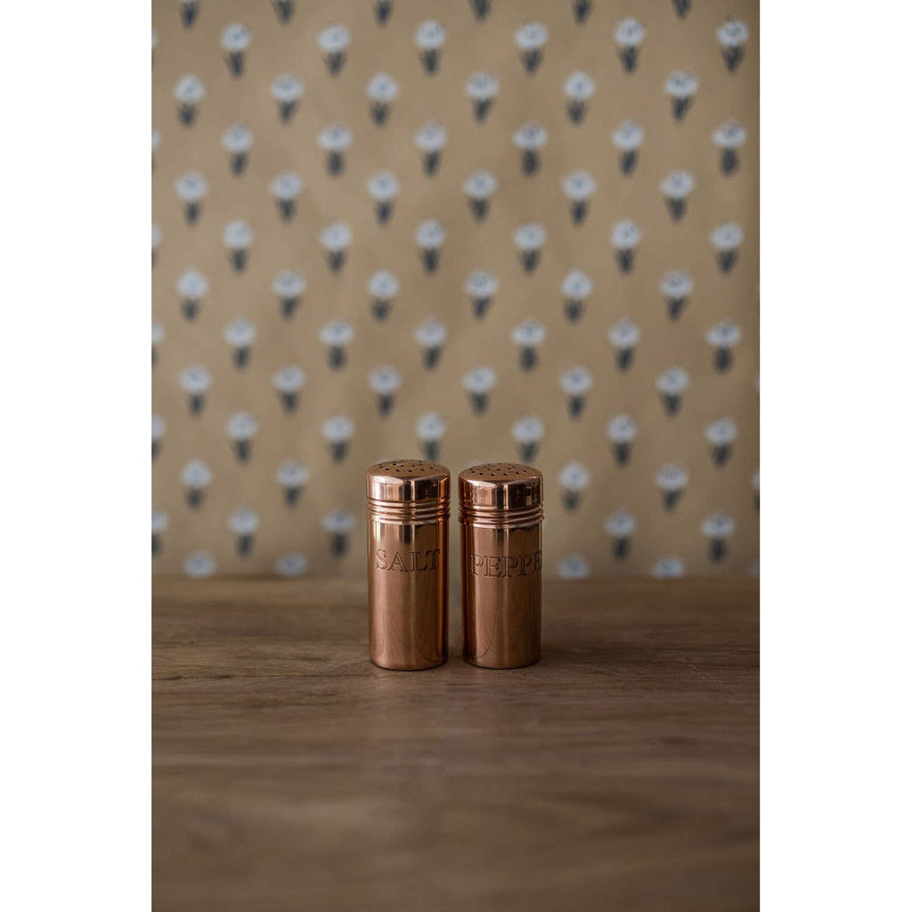 Copper Salt & Pepper Shakers