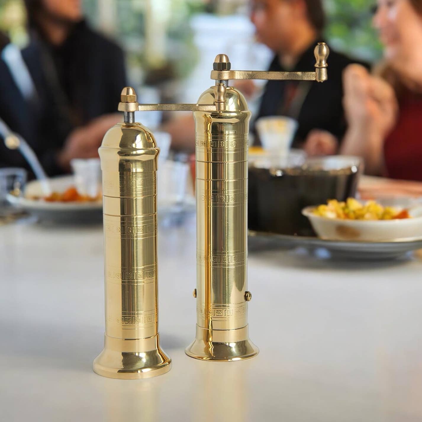The Original 'Brass Mill' | 8" Salt Grinder