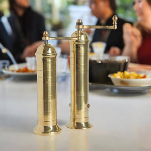 The Original 'Brass Mill' | 8" Salt Grinder