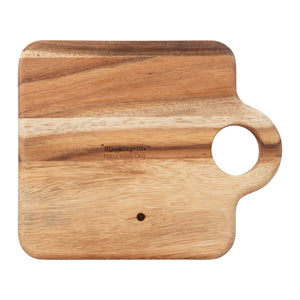 Wood Cheese/Cutting Board w/Handle
