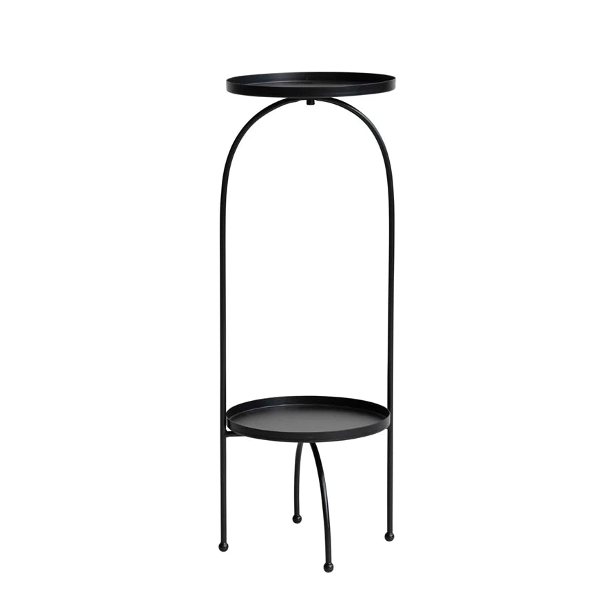 Black Metal Table/Plant Stand