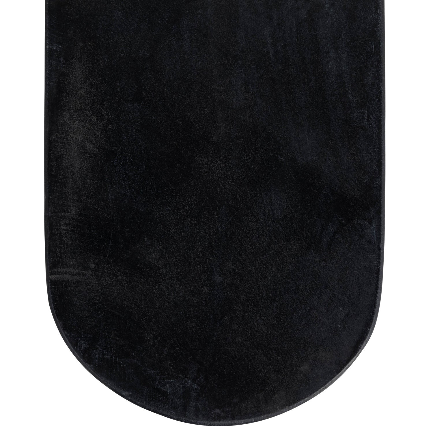 Oval Black Marble Serving Board