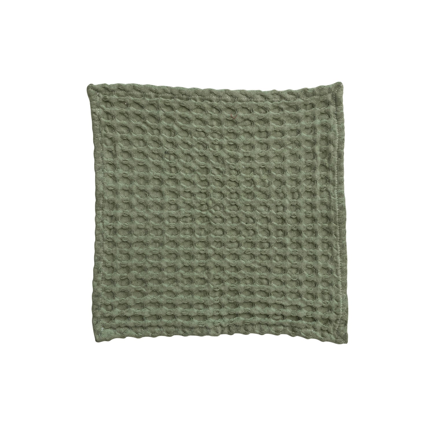 S/3 Waffle Weave Dish Cloths | Green