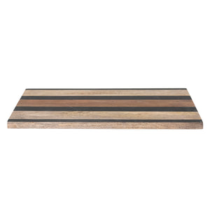 Wood Striped Cheese/Cutting Board