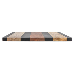 Wood Striped Cheese/Cutting Board