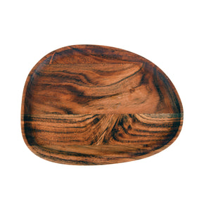 Wood Organic Shaped Serving Tray