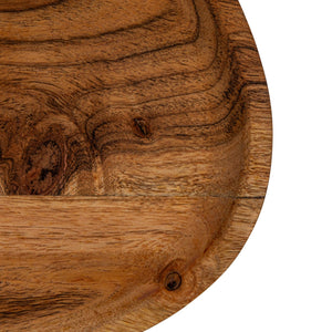 Wood Organic Shaped Serving Tray