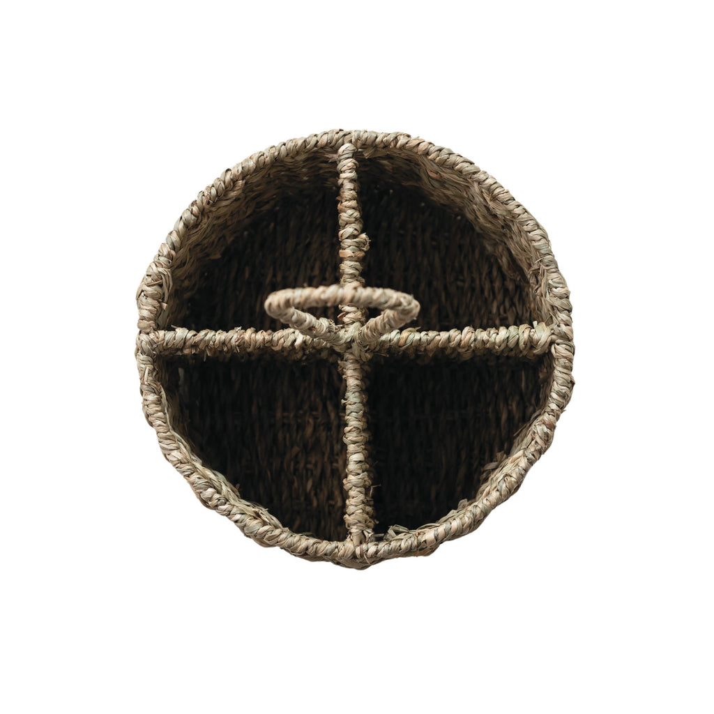 Hand-Woven Seagrass Caddy